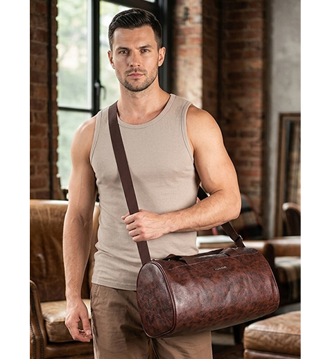 JD KLC-GB-60005 Royal Duffle Bag – Tan