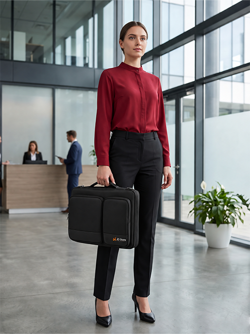 JD FC-4008 Kinetic Laptop Messenger Bag