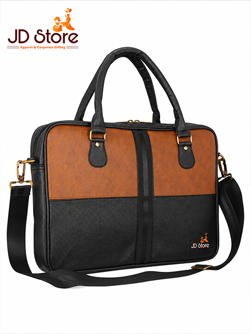 JD FC-4035 Scargo Laptop Messenger Bag – Black