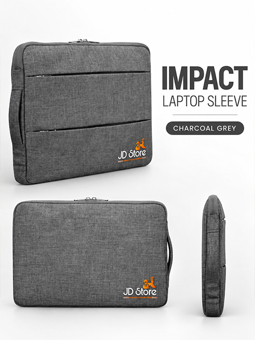 JD FC-4031 Impact Laptop Sleeve – Dark Grey