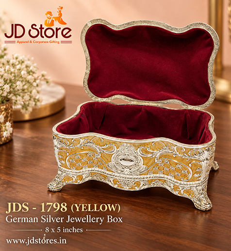 JDS 1798 German Silver Jewellery Box