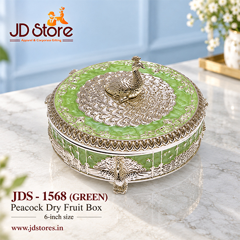 JDS 1568 Peacock Dry Fruit Box