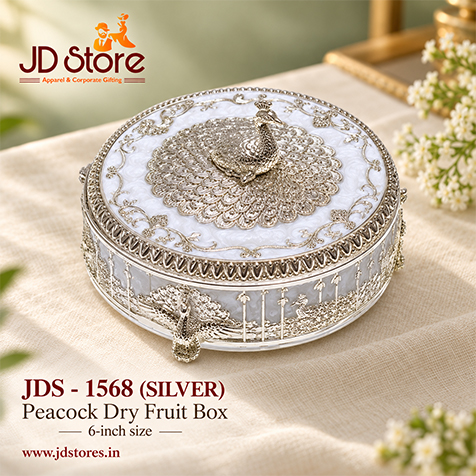 JDS 1568 Peacock Dry Fruit Box