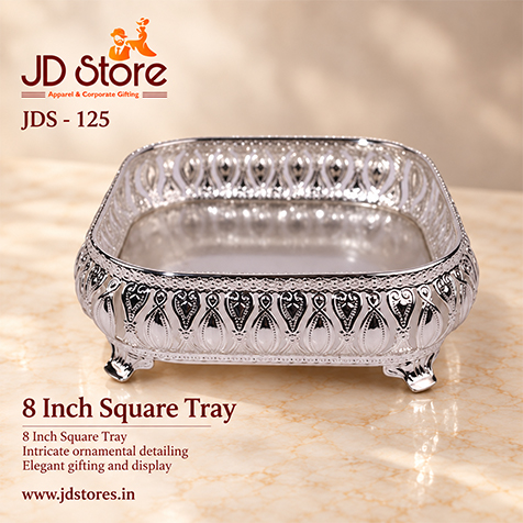 JDS - 125 - 8 Inch Square Tray