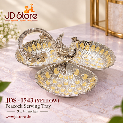 JDS 1543 Peacock Serving Tray