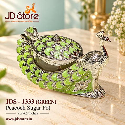 JDS 1333 Peacock Sugar Pot