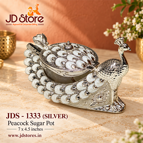 JDS 1333 Peacock Sugar Pot
