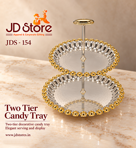 JDS - 154 Two Tier Candy Tray