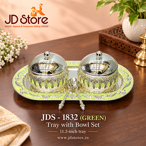 JDS 1832 Tray with Bowl Set