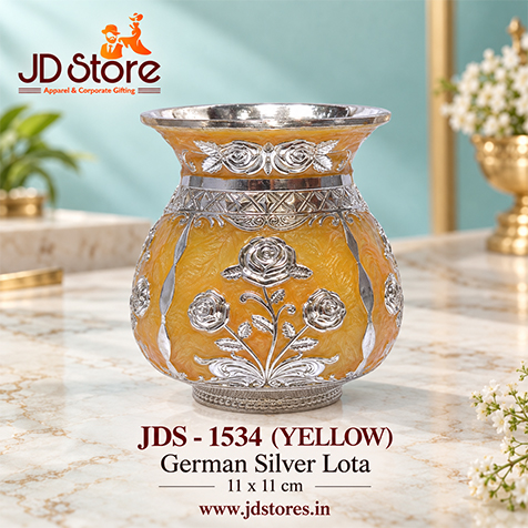 JDS 1534 BLUE German Silver Lota