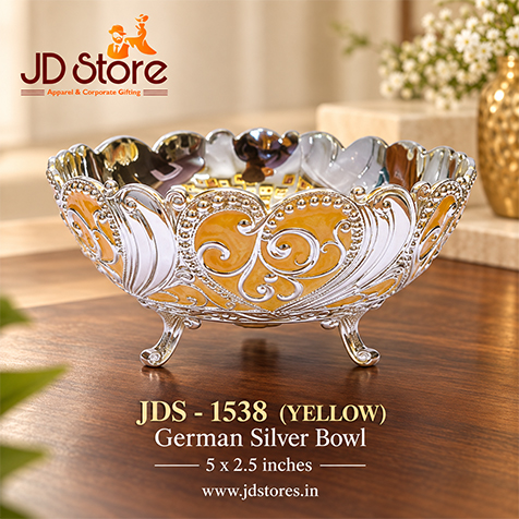 JDS 1538 BLUE German Silver Bowl
