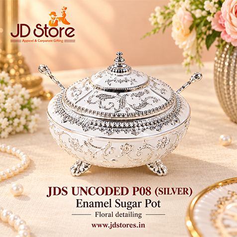 JDS UNCODED P08 GREEN Enamel Sugar Pot