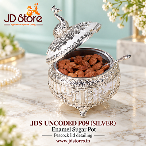 JDS UNCODED P09 GREEN Enamel Sugar Pot