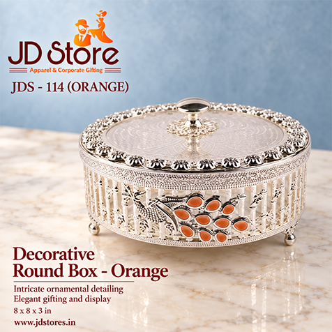JDS - 114 Decorative Round Box