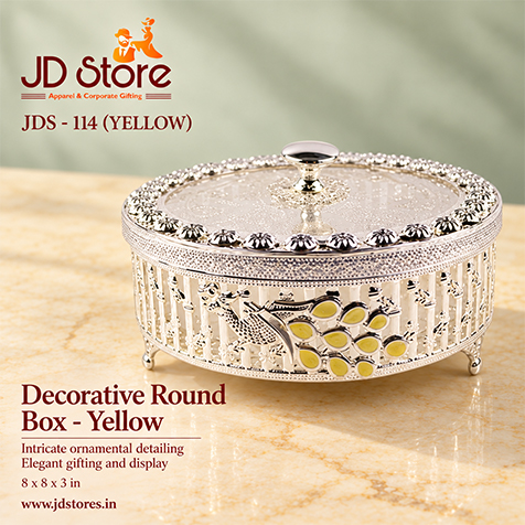JDS - 114 Decorative Round Box
