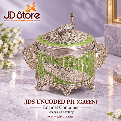 JDS UNCODED P11 BLUE Enamel Sugar Pot