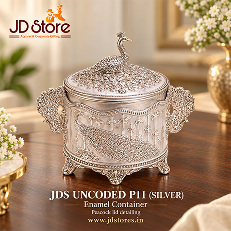 JDS UNCODED P11 BLUE Enamel Sugar Pot