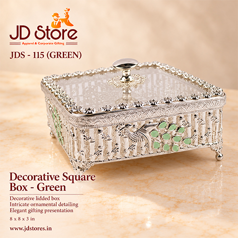 JDS - 115 Decorative Square Box