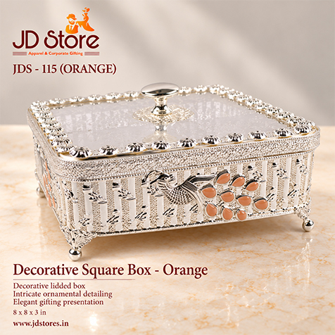 JDS - 115 Decorative Square Box