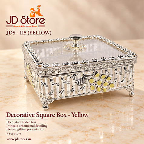 JDS - 115 Decorative Square Box