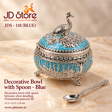 JDS - 118 Decorative Bowl with Spoon