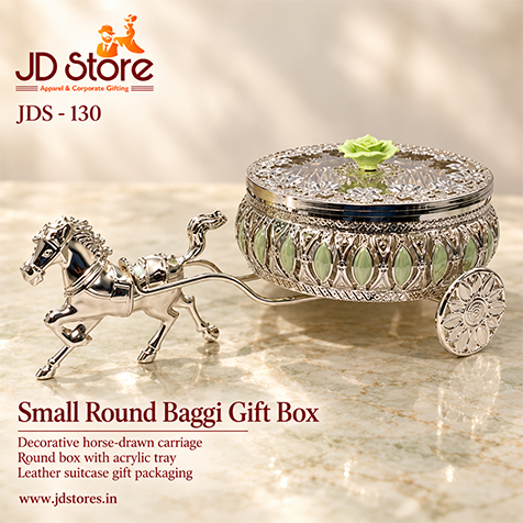 JDS -130 Small Round Baggi Gift Box