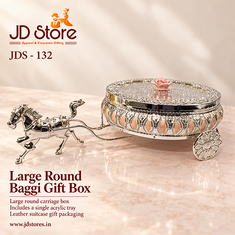 JDS - 132 Large Round Baggi Gift Box