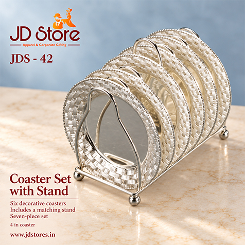JDS - 42 Coaster Set with Stand