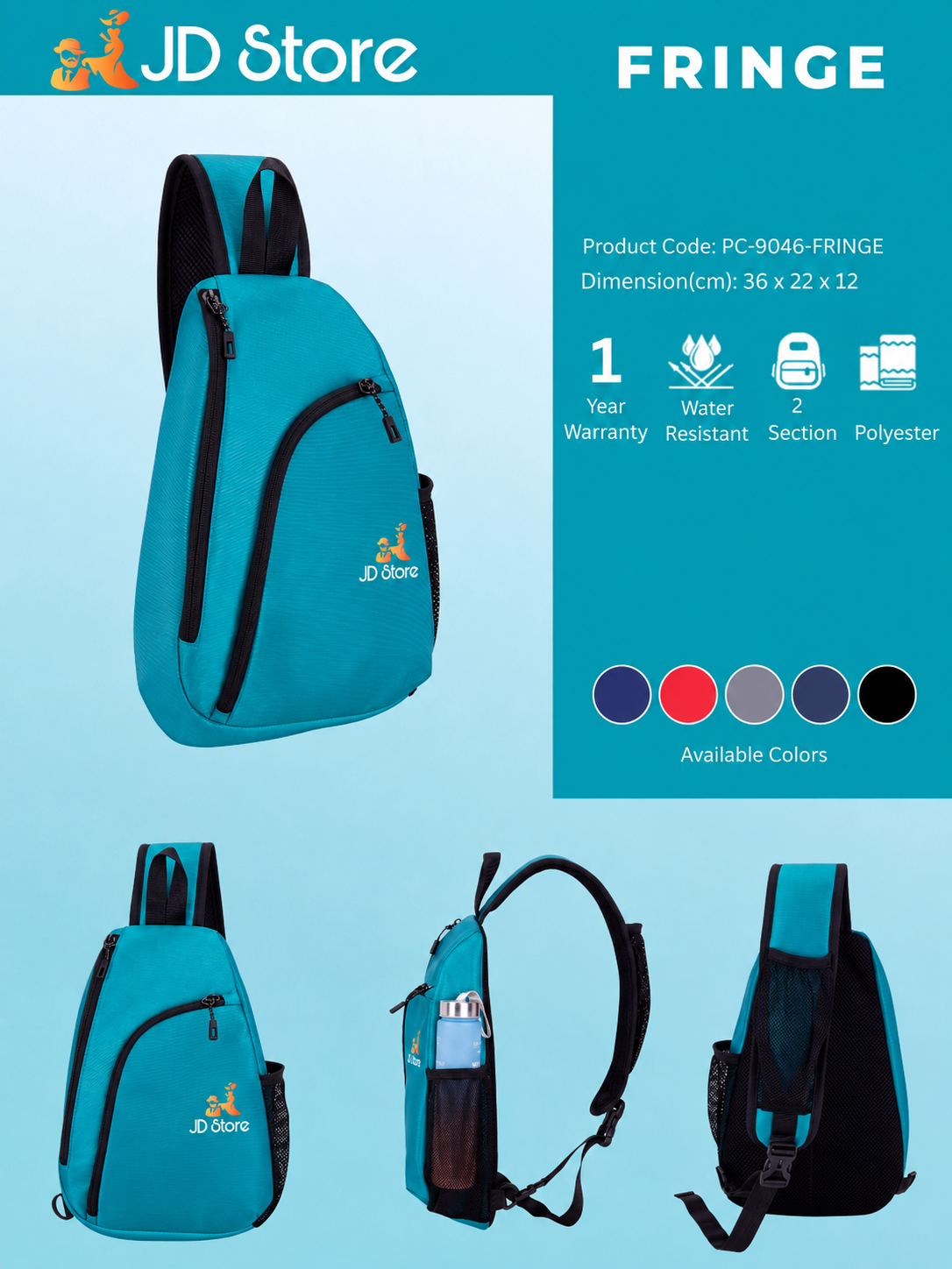 JD PC-9046-FRINGE