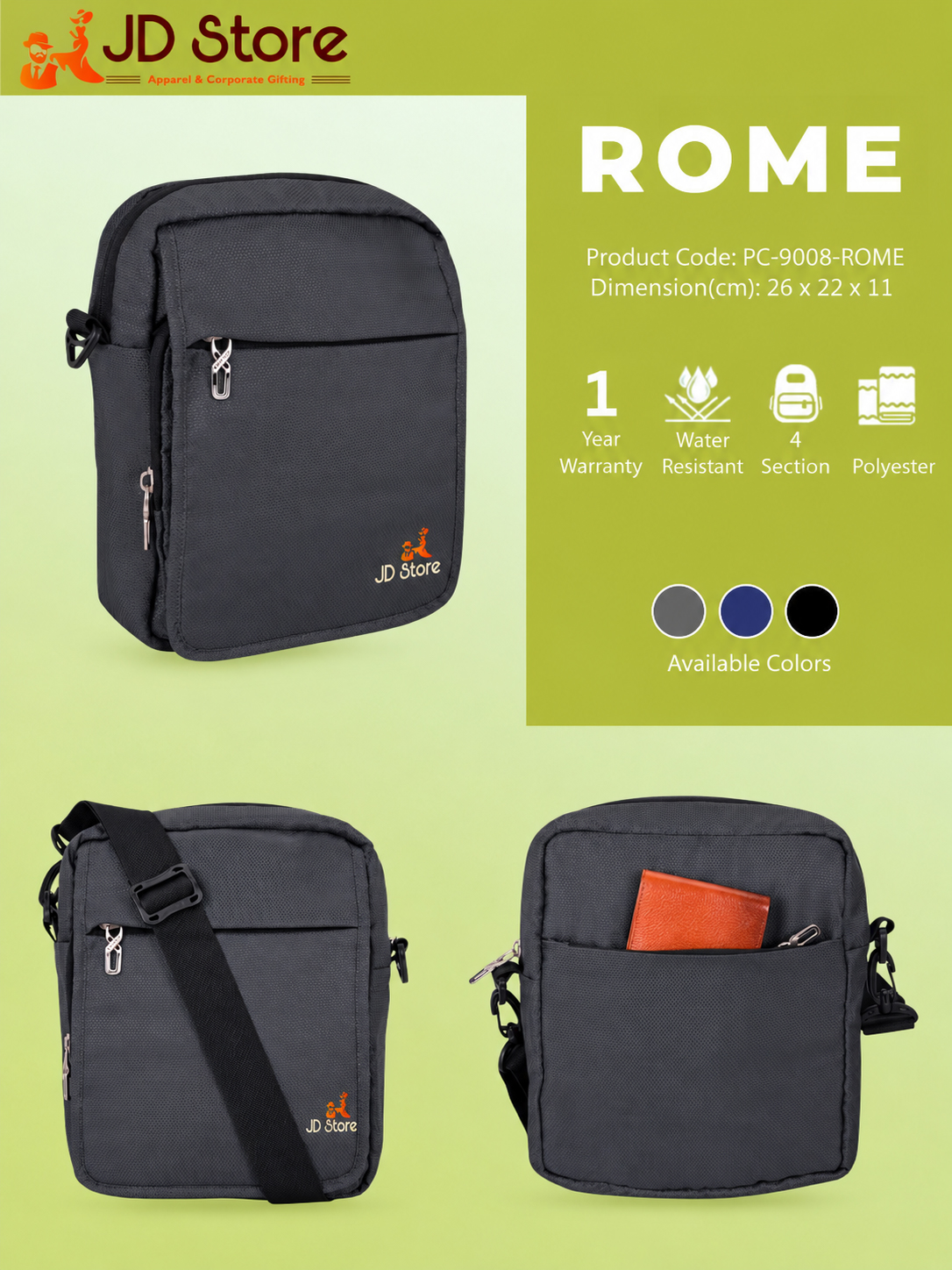 JD PC-9008-ROME