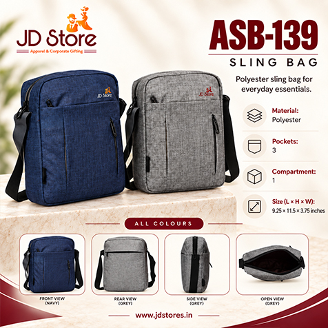 ASB-139 Polyester Sling Bag