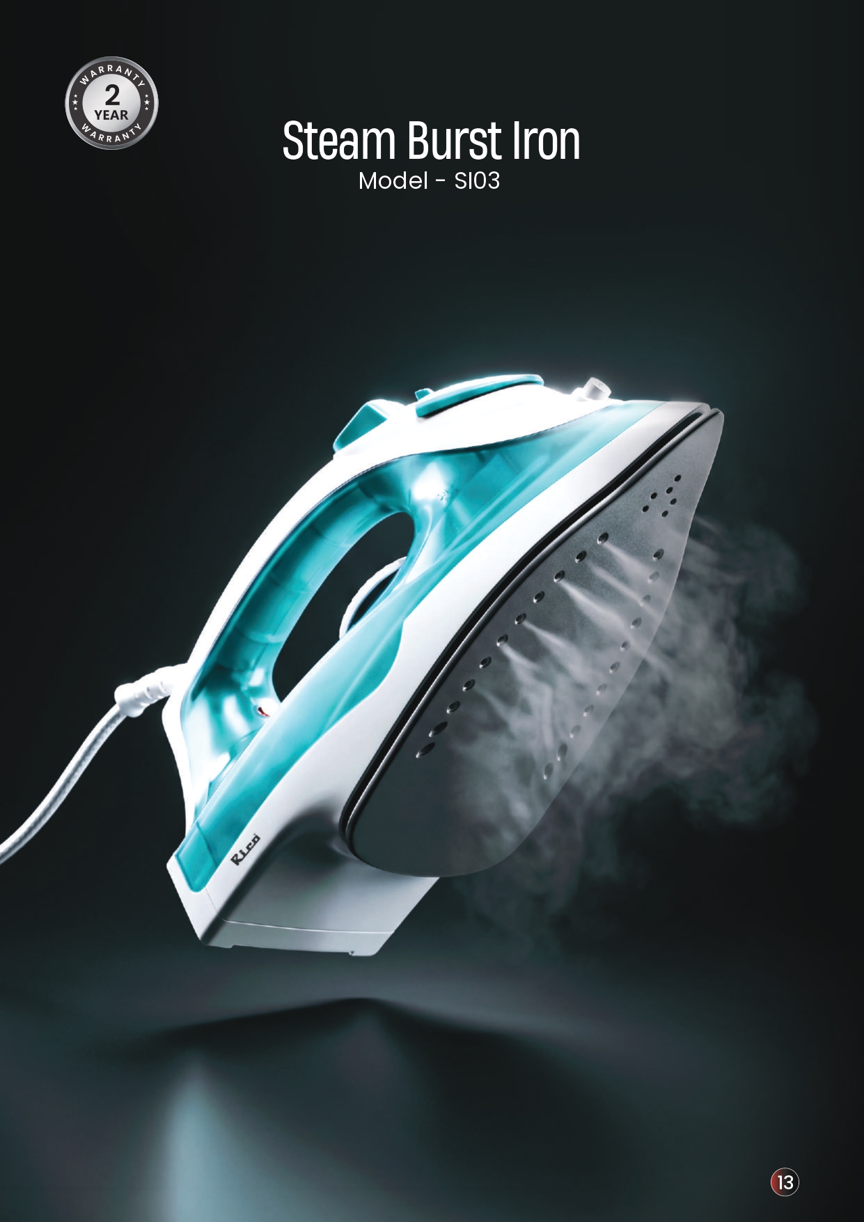 Steam Burst Iron - SI03