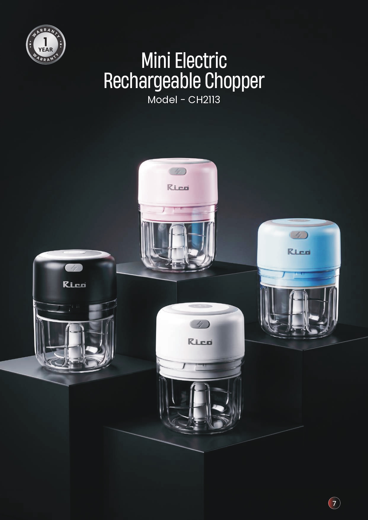 Mini Electric Chopper - CH2113
